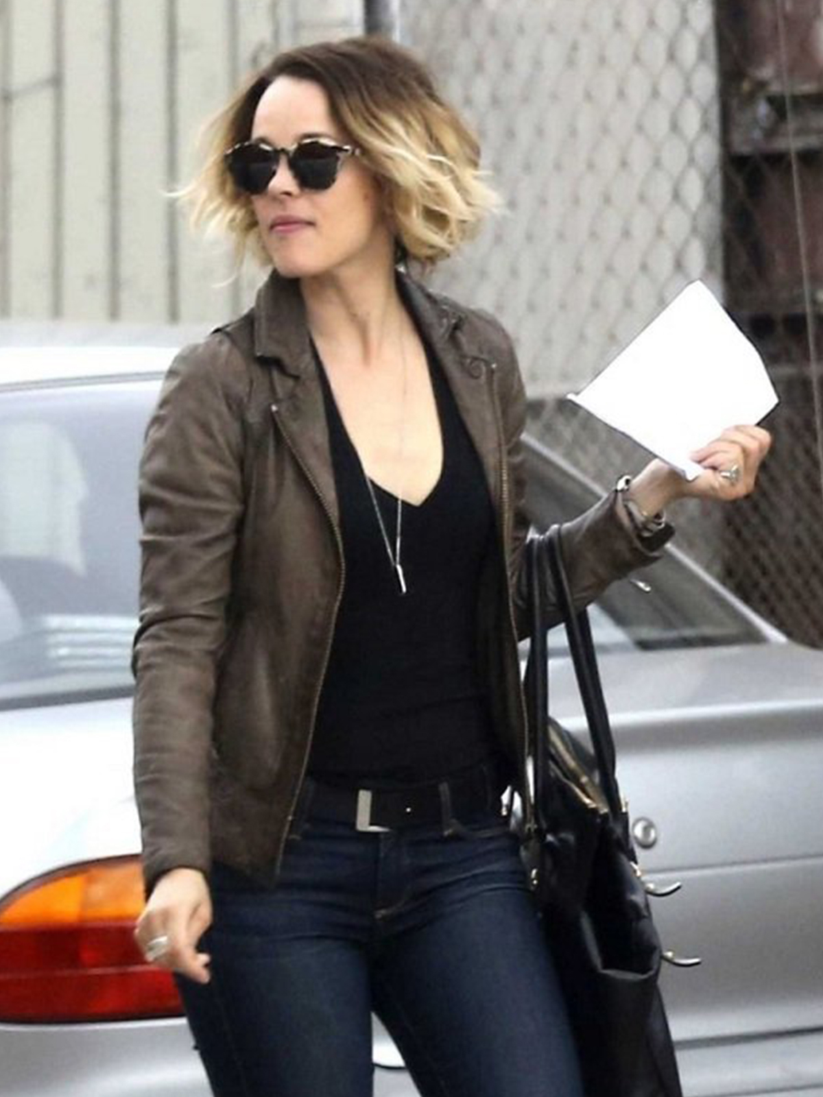 Rachel McAdams Detective Bezzerides Leather Jacket