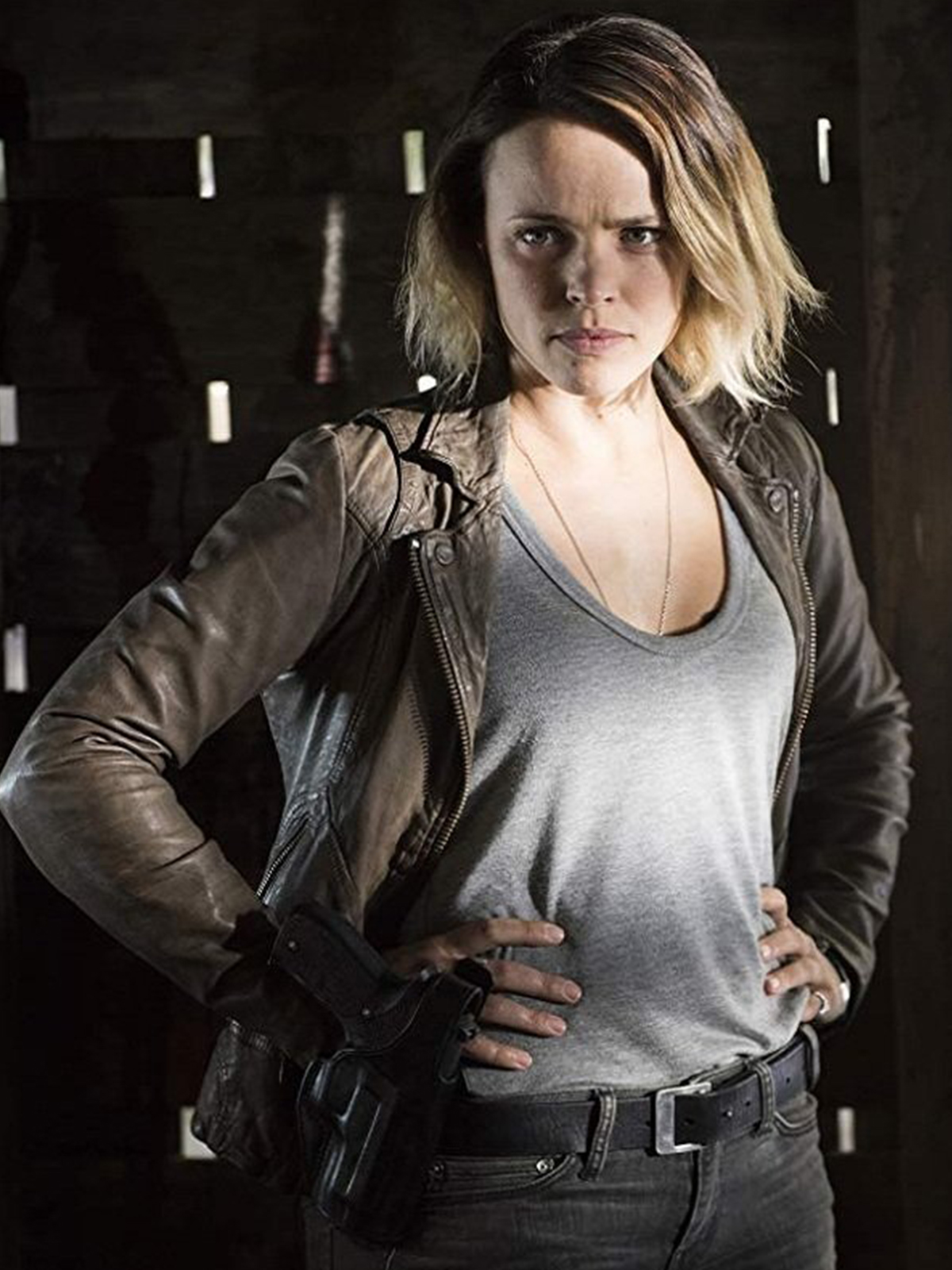 Rachel McAdams Detective Bezzerides Leather Jacket
