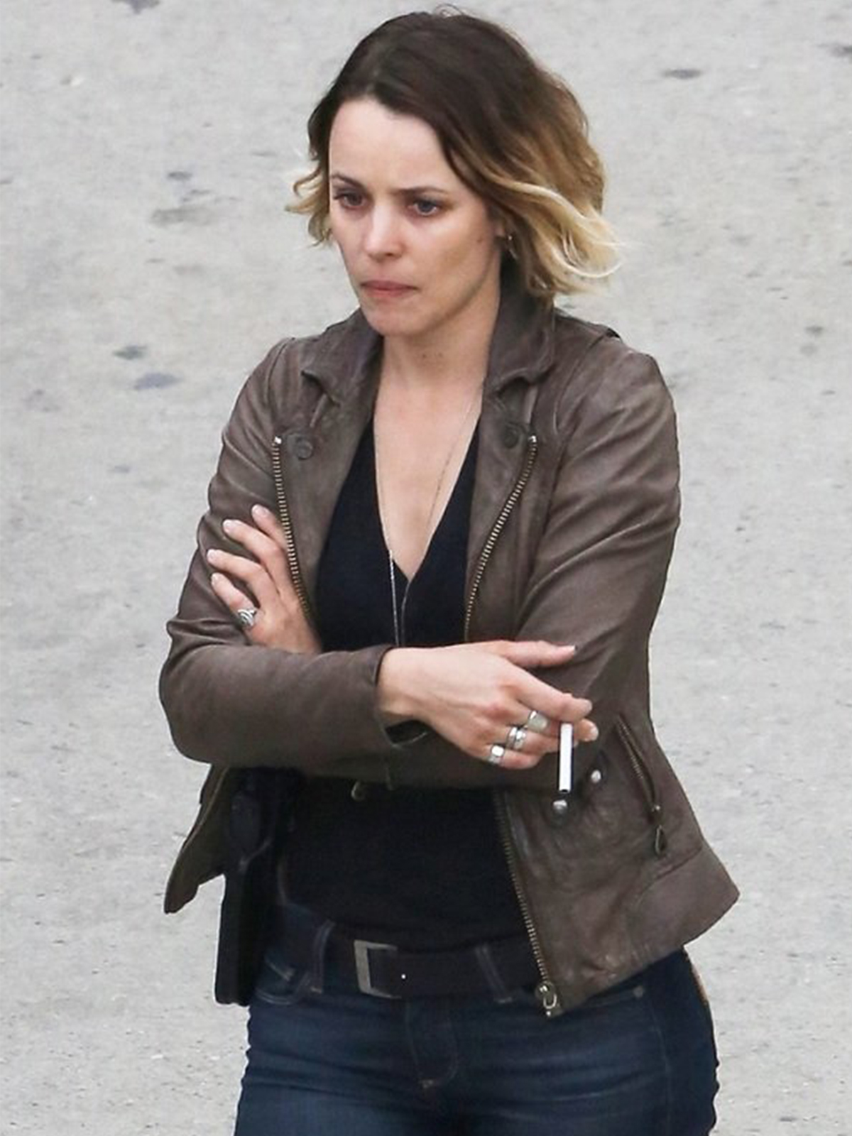 Rachel McAdams Detective Bezzerides Leather Jacket