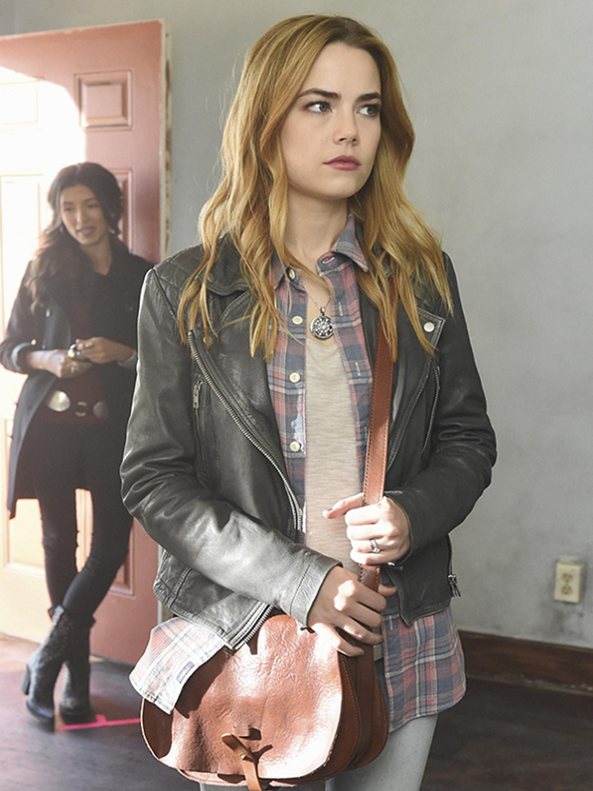 Rebecca Rittenhouse Blood & Oil Leather Jacket