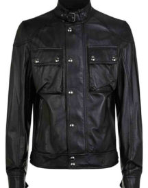 Richard Armitage Black Leather Jacket