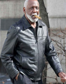 Richard Roundtree Shaft Leather Jacket