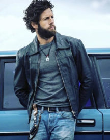 Richard Ulfsäter Midnight Sun Black Leather Jacket