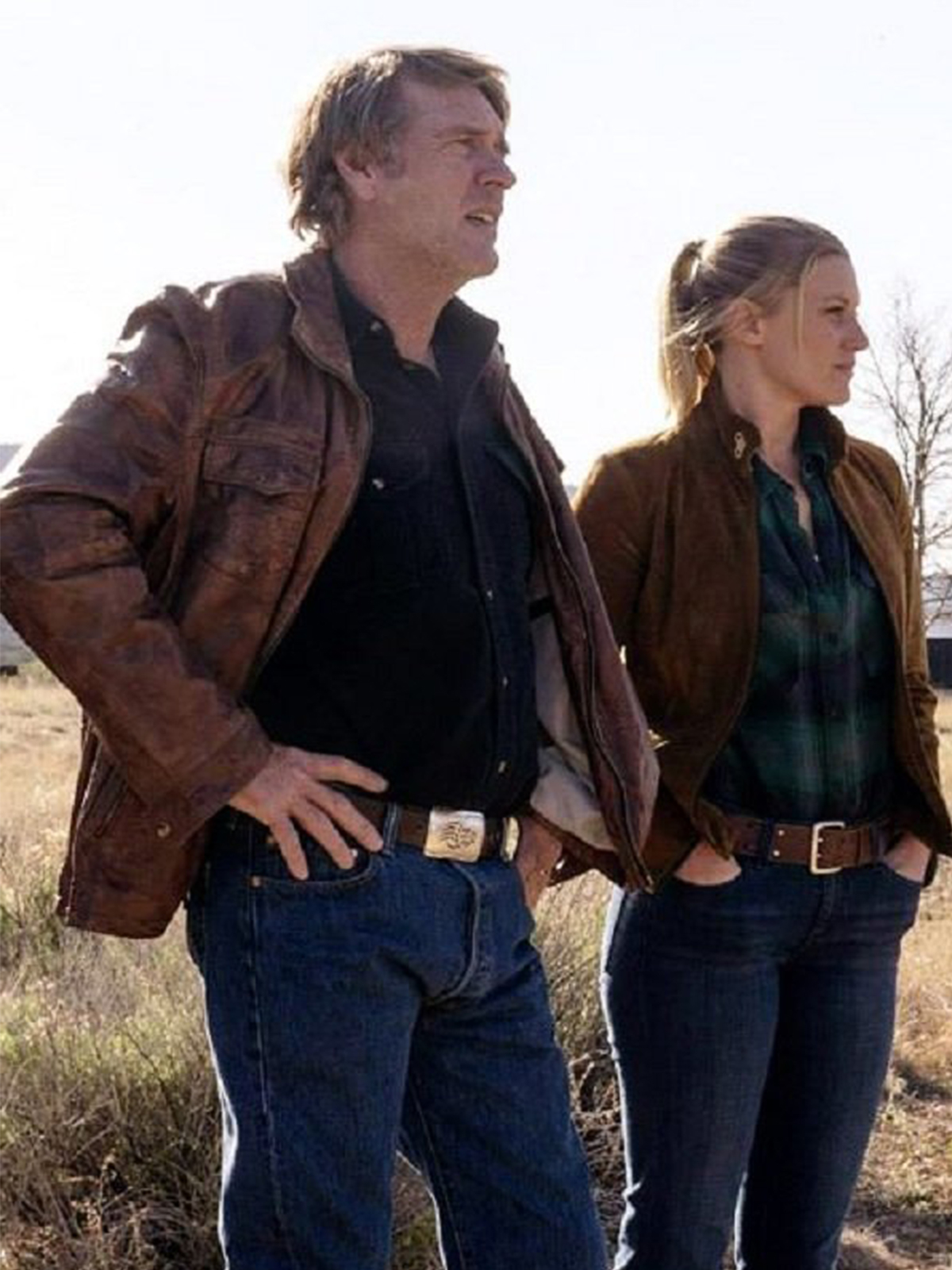 Robert Taylor Sheriff Walt Longmire Brown Jacket