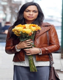 Rosario Dawson The Brown Jacket