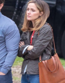 Rose Byrne Instant Black Cotton Jacket Rose Byrne Instant Black Cotton Jacket