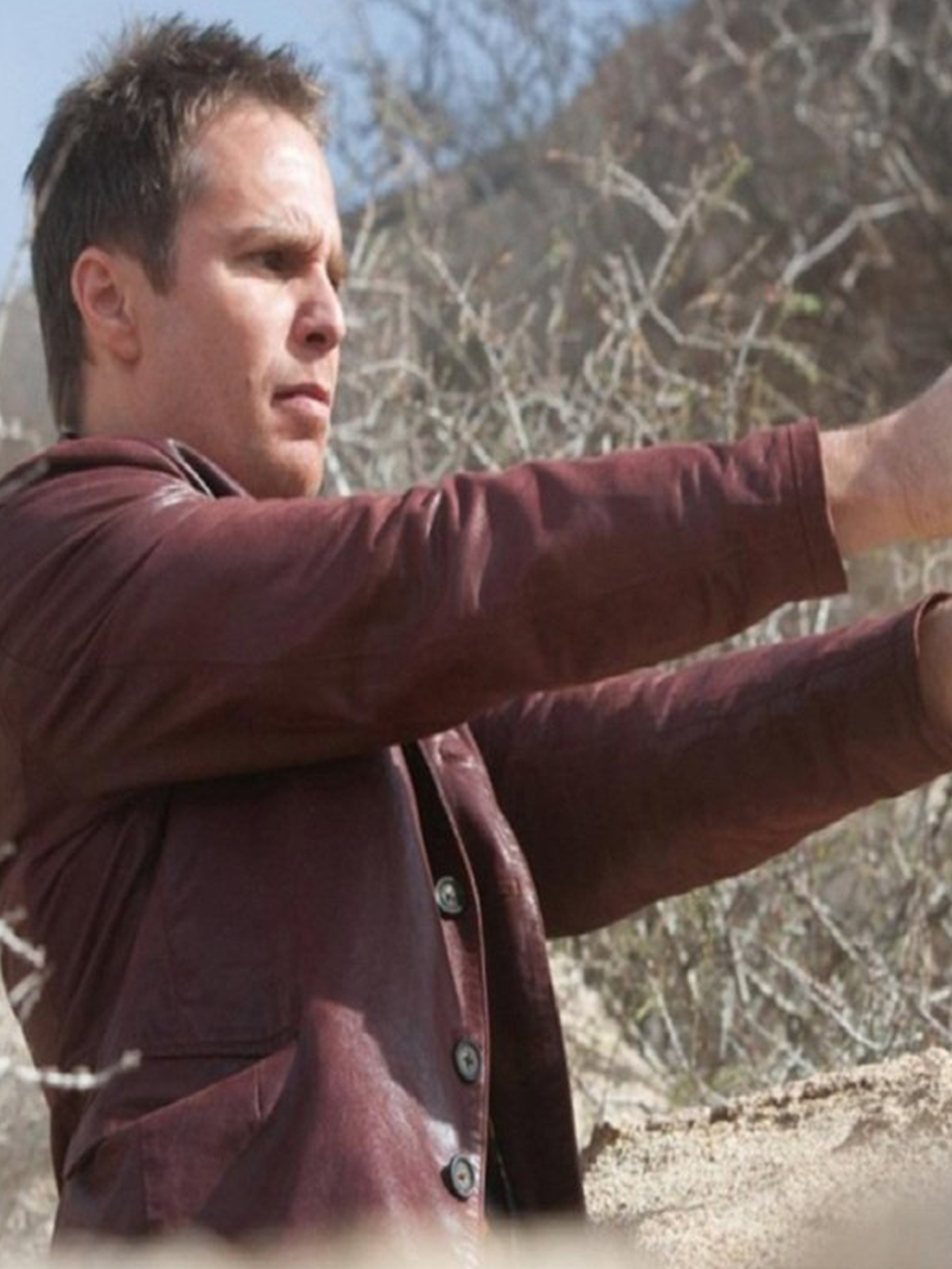 Sam Rockwell Psychopaths Billy Coat