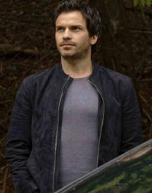 Santiago Cabrera Salvation Suede Leather Jacket