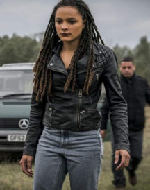Sasha Lane Kim Hellboy Leather Jacket