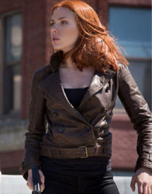 Scarlett Johansson The Soldier Jacket