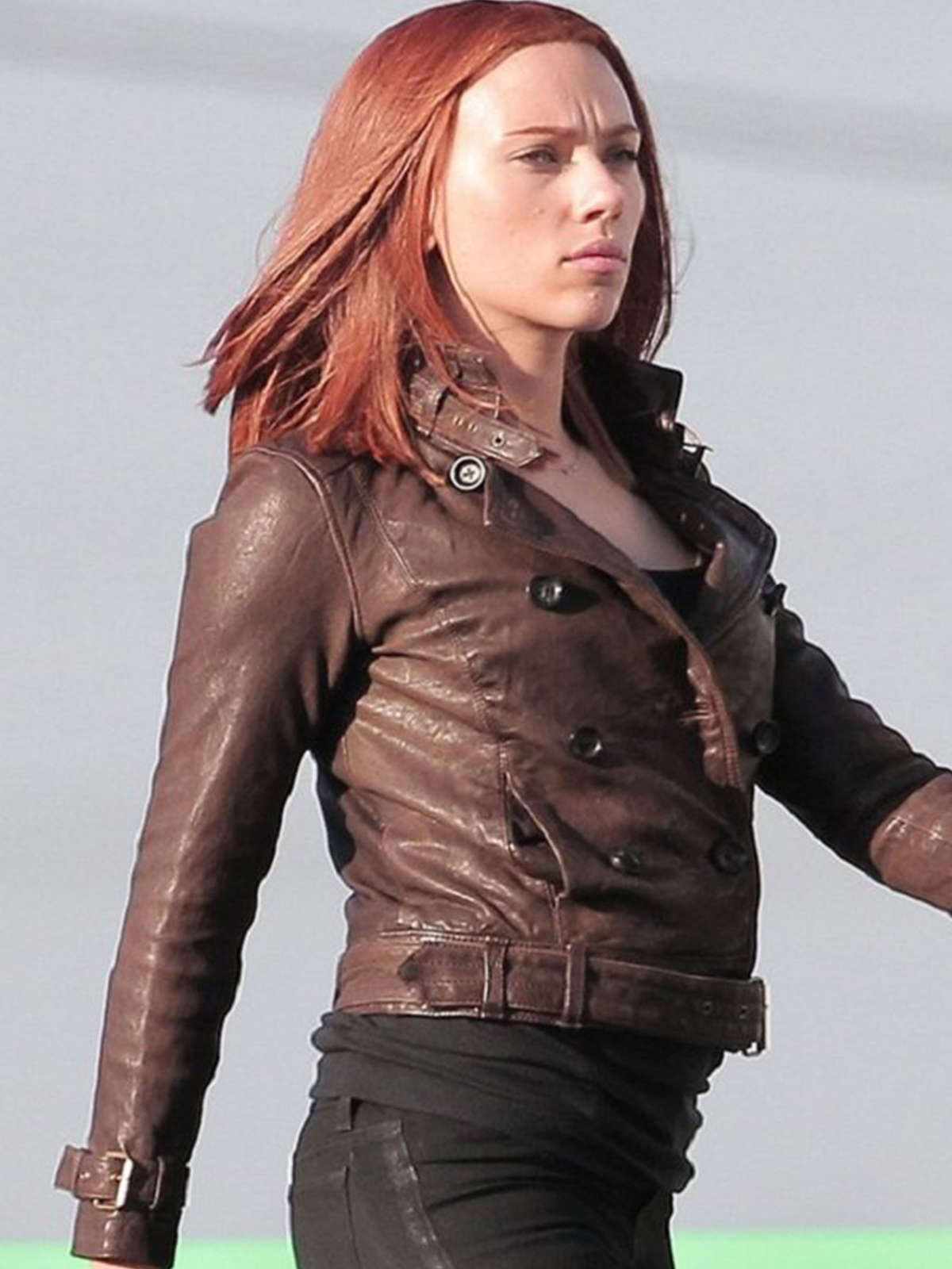 Scarlett Johansson The Soldier Jacket