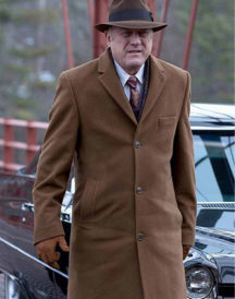 Sean Pertwee Gotham Brown Trench Coat