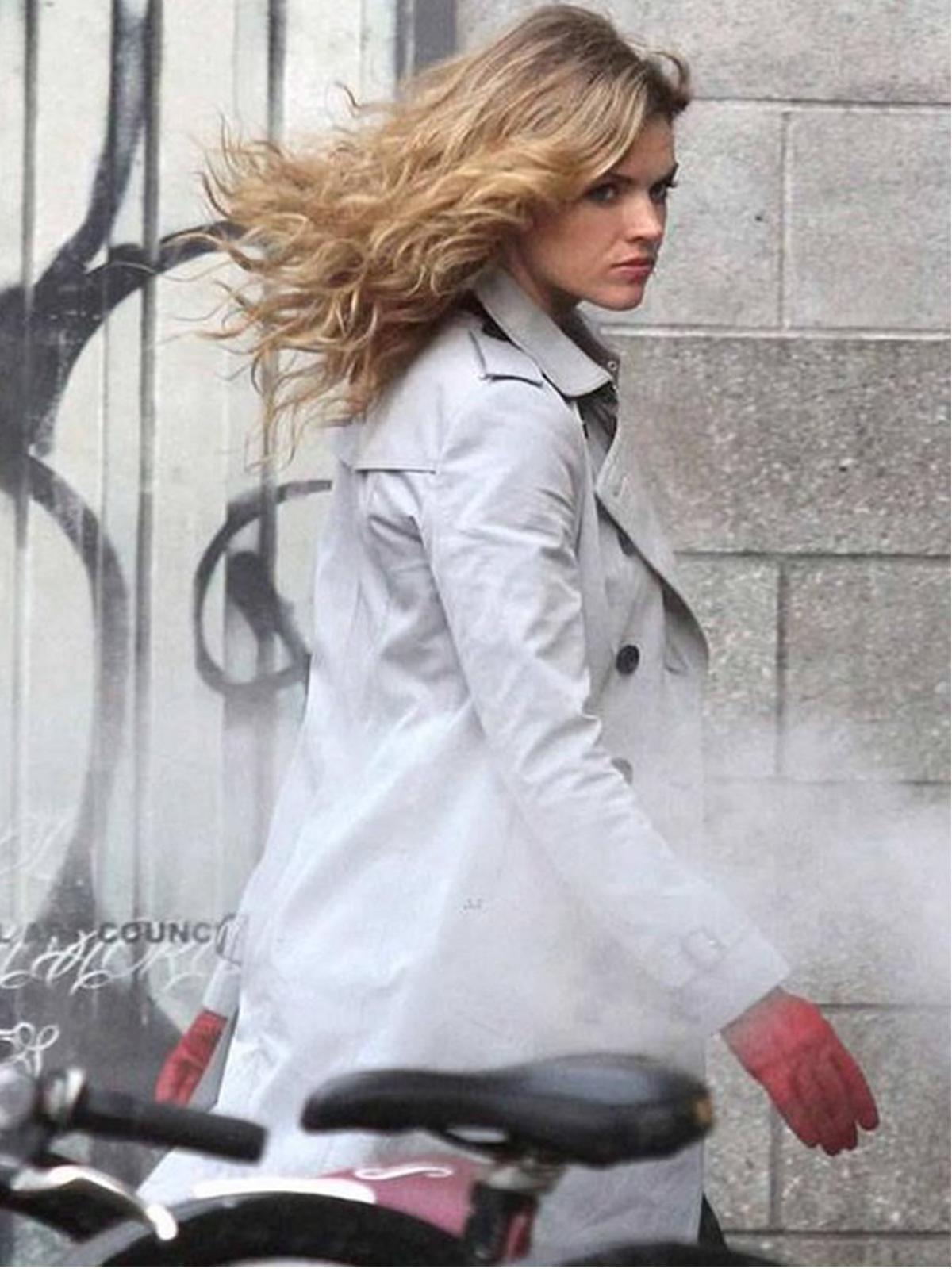 Sean Pertwee Gotham Series Breasted Coat