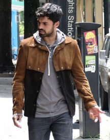 Sean Teale The Brown Suede Jacket
