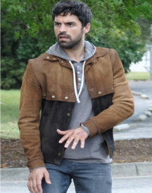 Sean Teale The Gifted Brown Jacket Sean Teale The Gifted Brown Jacket