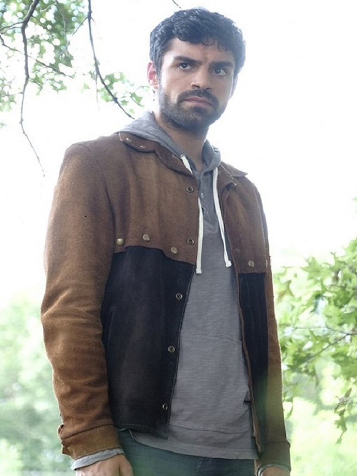 Sean Teale The Brown Suede Jacket
