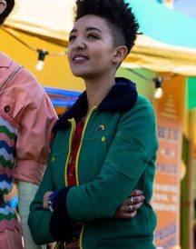 Sex Education S02 Ola Nyman Green Jacket