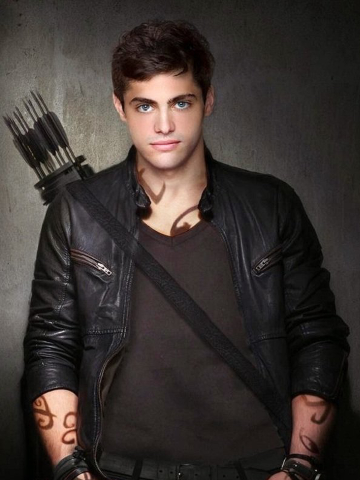 Shadowhunters The Mortal Instruments Alec Lightwood Black Jacket