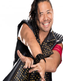 Shinsuke Nakamura Stylish Black Leather Vest