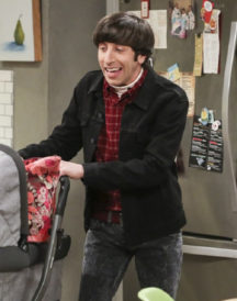 Simon Helberg The Big Bang Theory Black Jacket