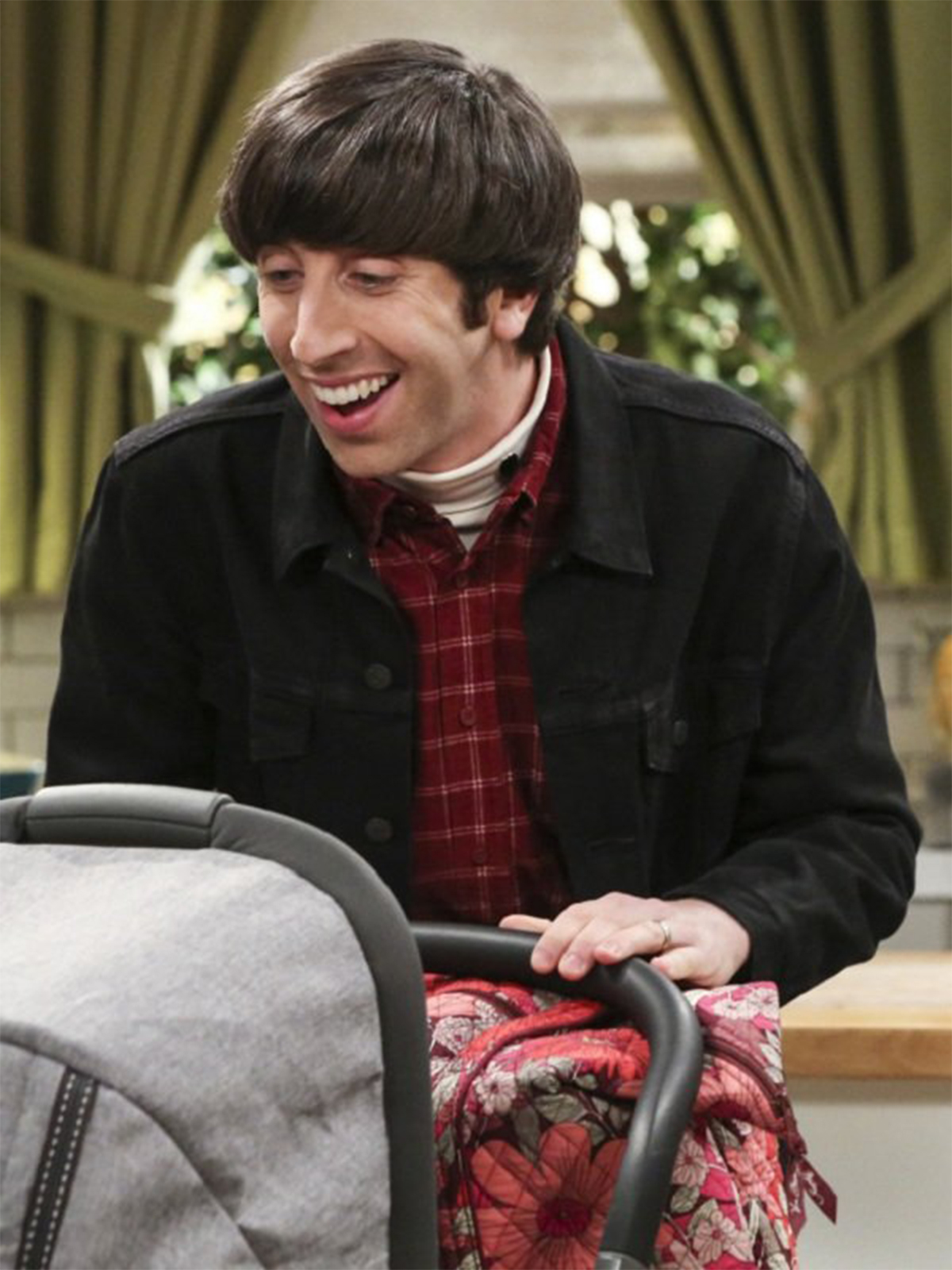Simon Helberg The Big Bang Black Jacket