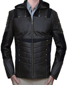 Stephen Amell Arrow Hoodie Jacket