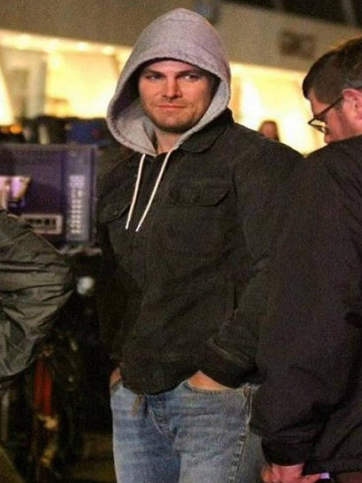 Stephen Amell TMNT Casey Jones Jacket
