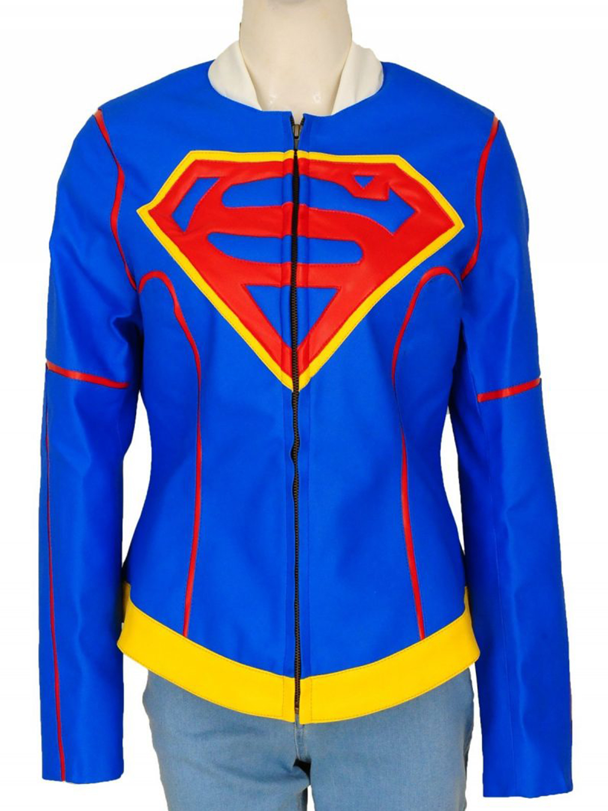 Supergirl Cosplay Leather Jacket