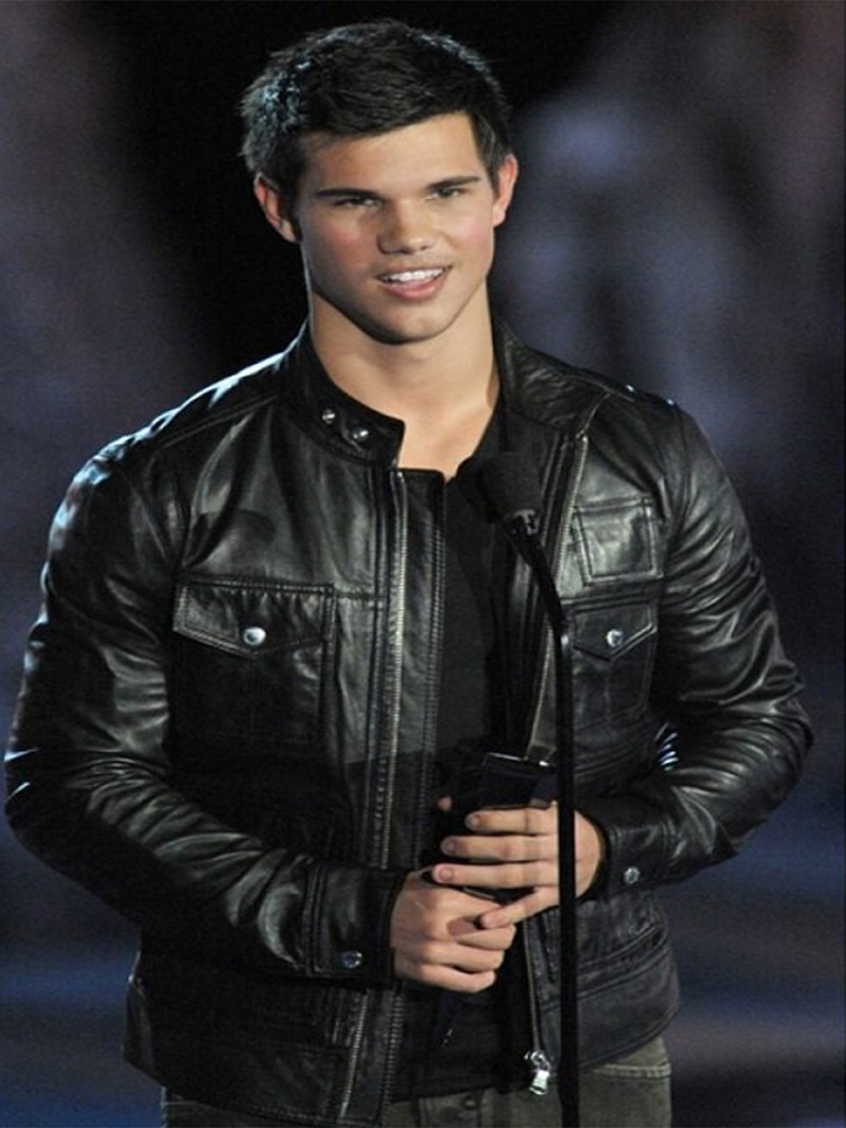 Taylor Lautner Leather Jacket