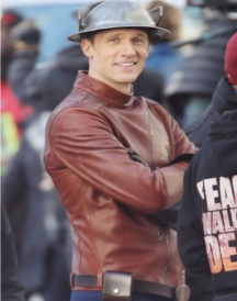 Teddy Sears The Flash Jay Garrick Leather Jacket