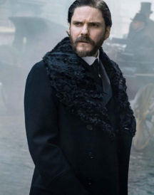 The Alienist Daniel Brühl Fur Trench Coat The Alienist Daniel Brühl Fur Trench Coat