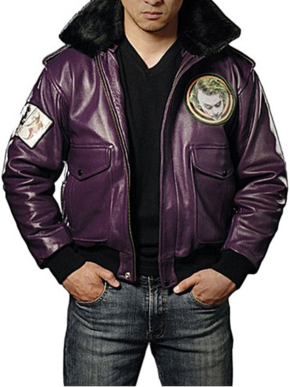 The Dark Knight Joker Leather Jacket