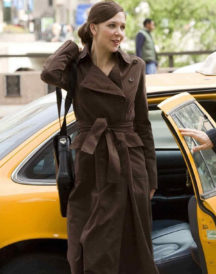 The Dark Knight Maggie Gyllenhaal Trench Coat