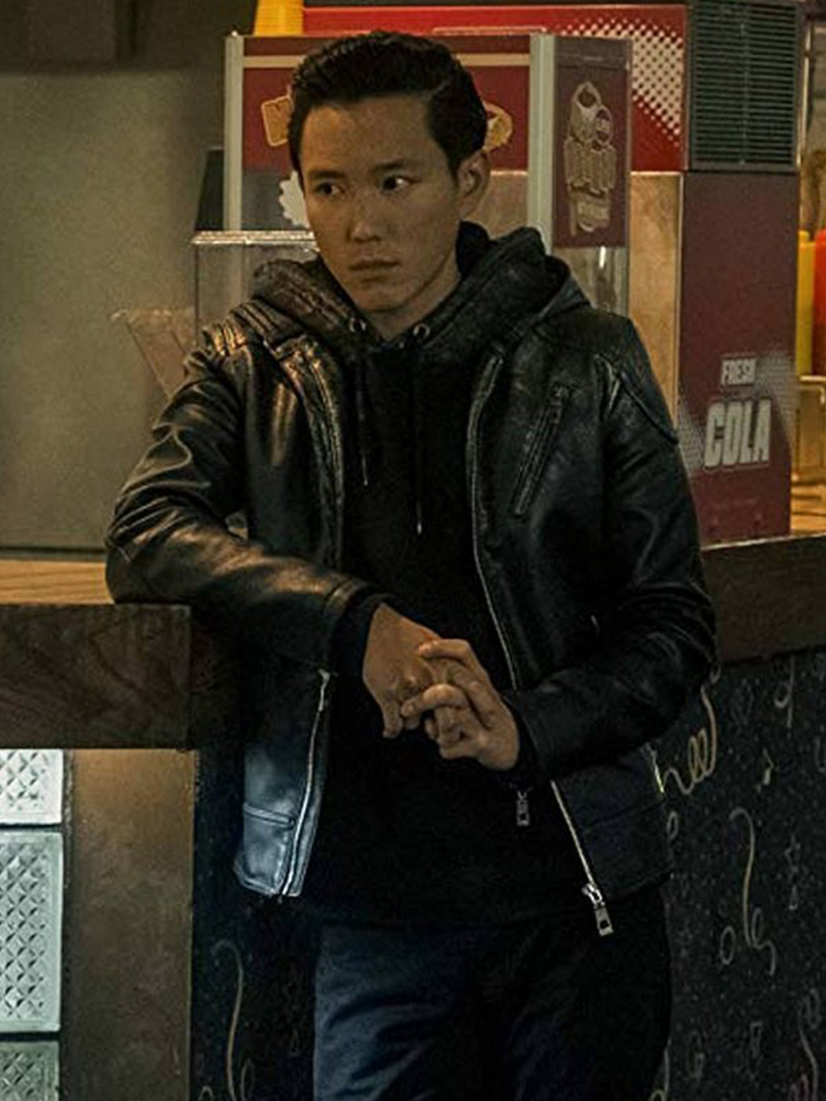 The Umbrella Academy Justin H. Leather Jacket