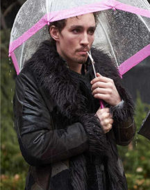 The Umbrella Academy Robert Sheehan Fur Coat