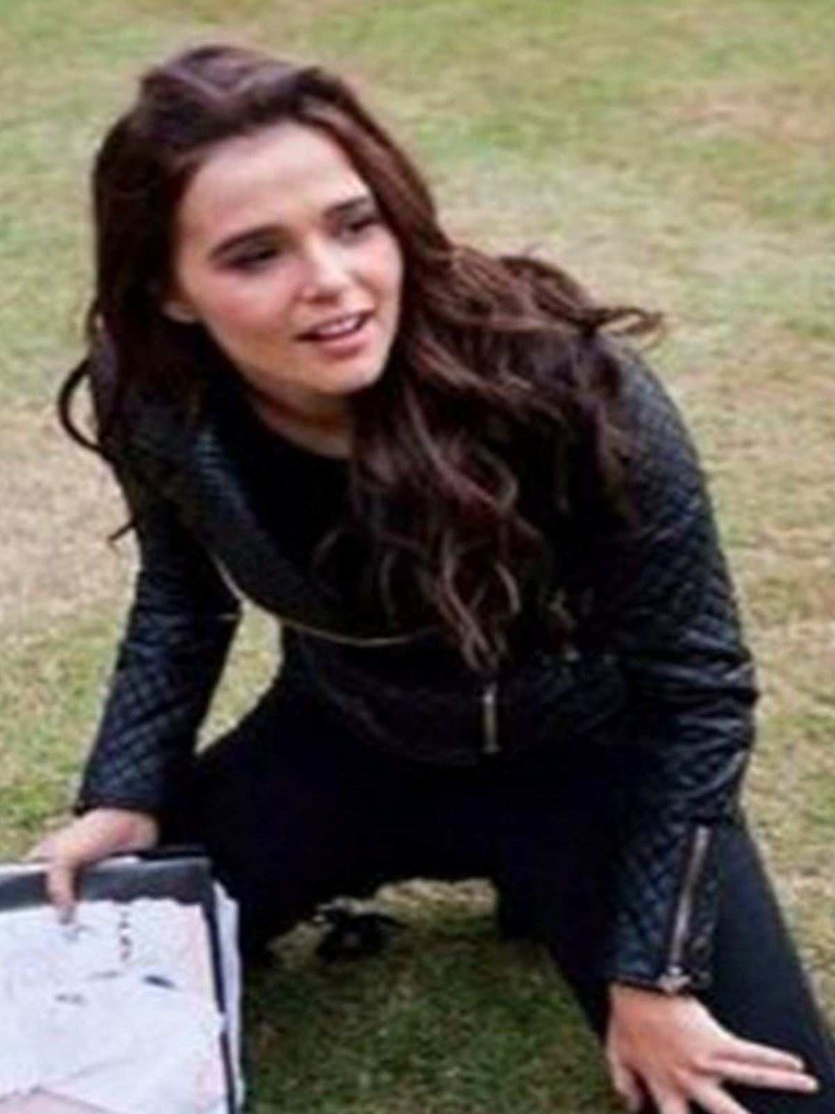 The Vampire Rose Hathaway Leather Jacket