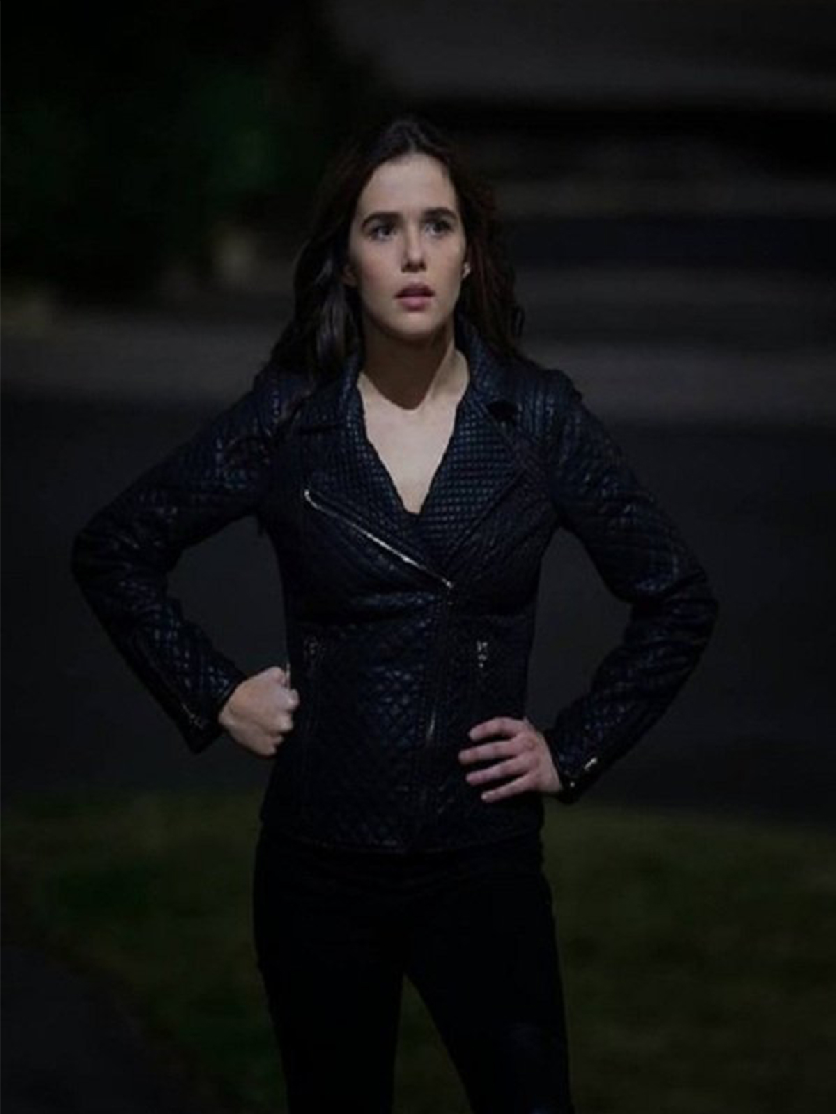 The Vampire Rose Hathaway Leather Jacket