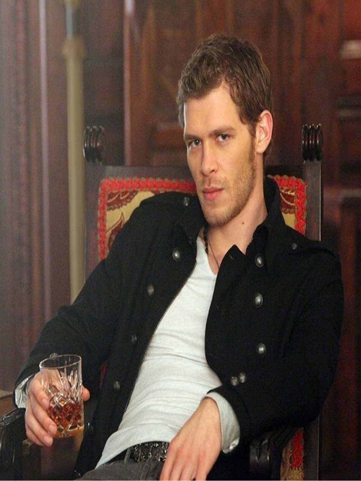 The Vampire Diaries Klaus Mikaelson Cotton Jacket