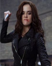 The Vampire Rose Hathaway Leather Jacket