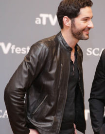 Tom Ellis Lucifer Brown Jacket