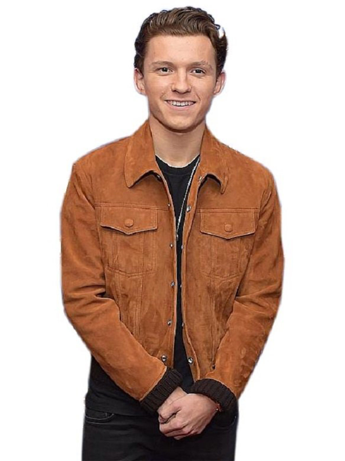 Tom Holland Suede Jacket