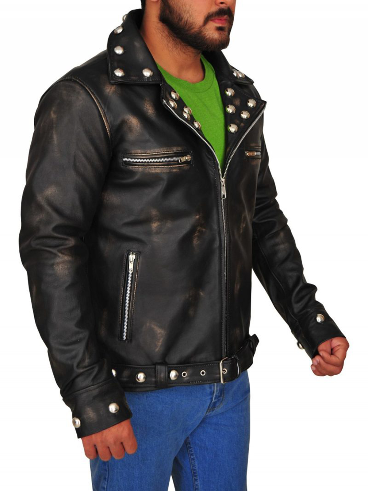 Tunnel Snakes Rule Fallout Leather Jacket
