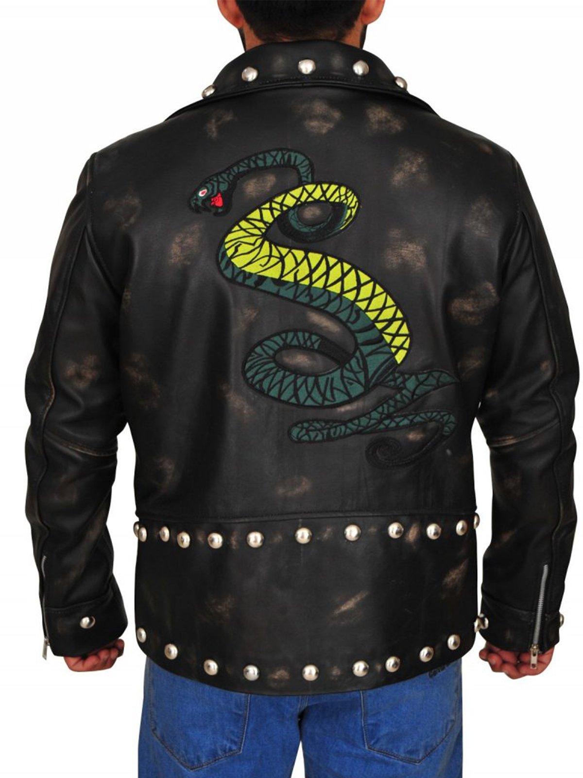 Tunnel Snakes Rule Fallout Leather Jacket