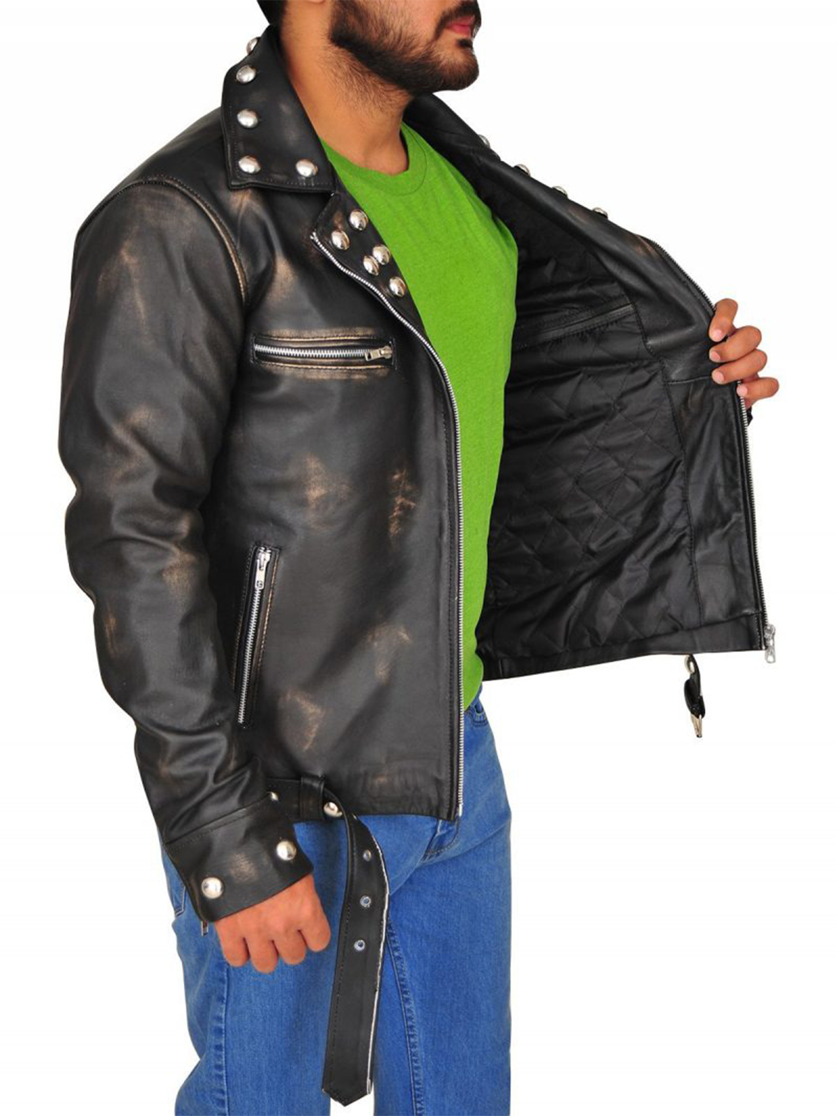 Tunnel Snakes Rule Fallout Leather Jacket
