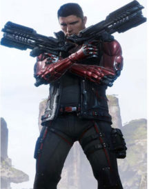 Twinblast Paragon Shooter Black Leather Vest