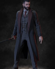Vampyr Jonathan Cosplay Coat