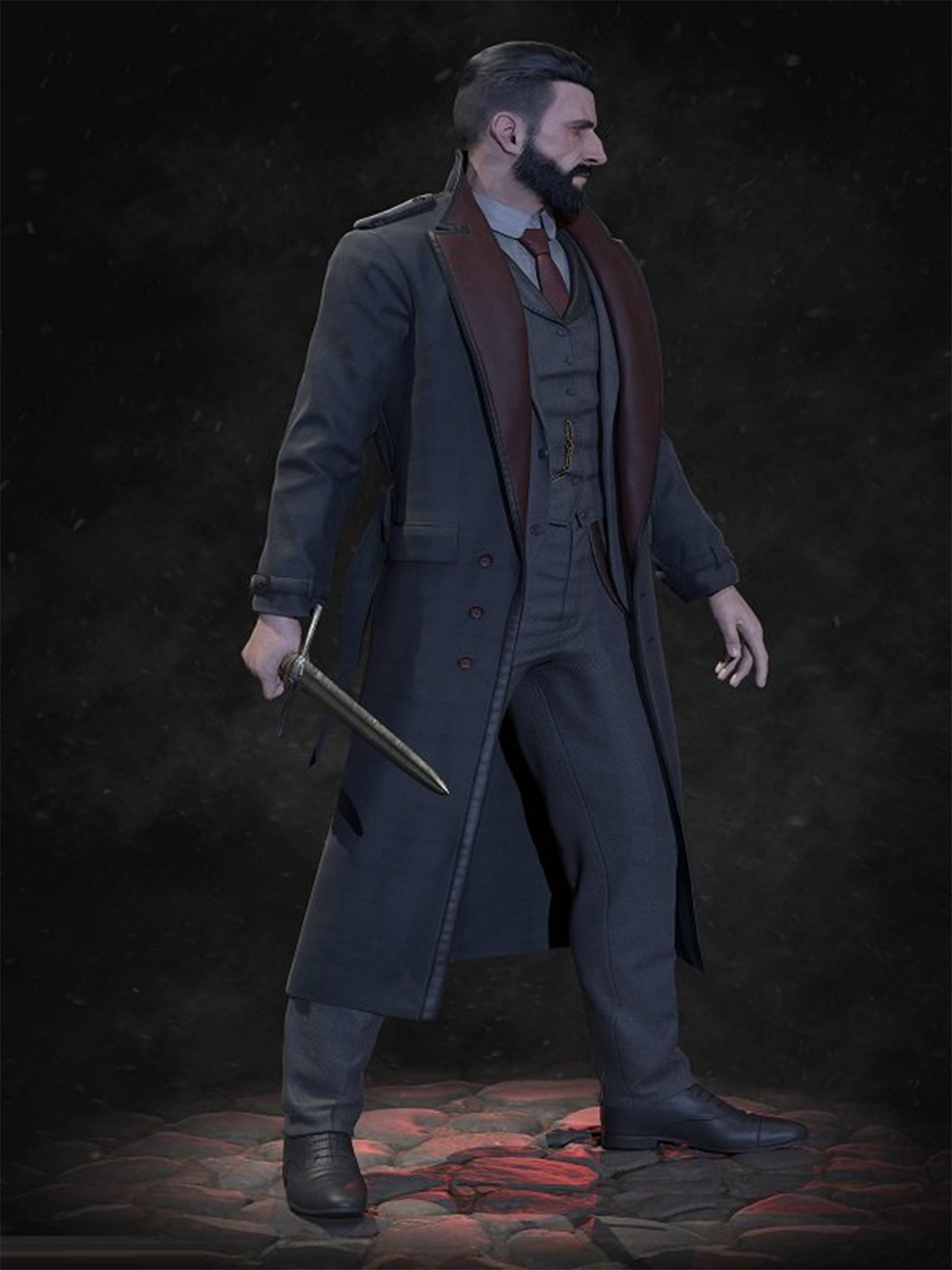 Vampyr Jonathan Reid Cosplay Coat