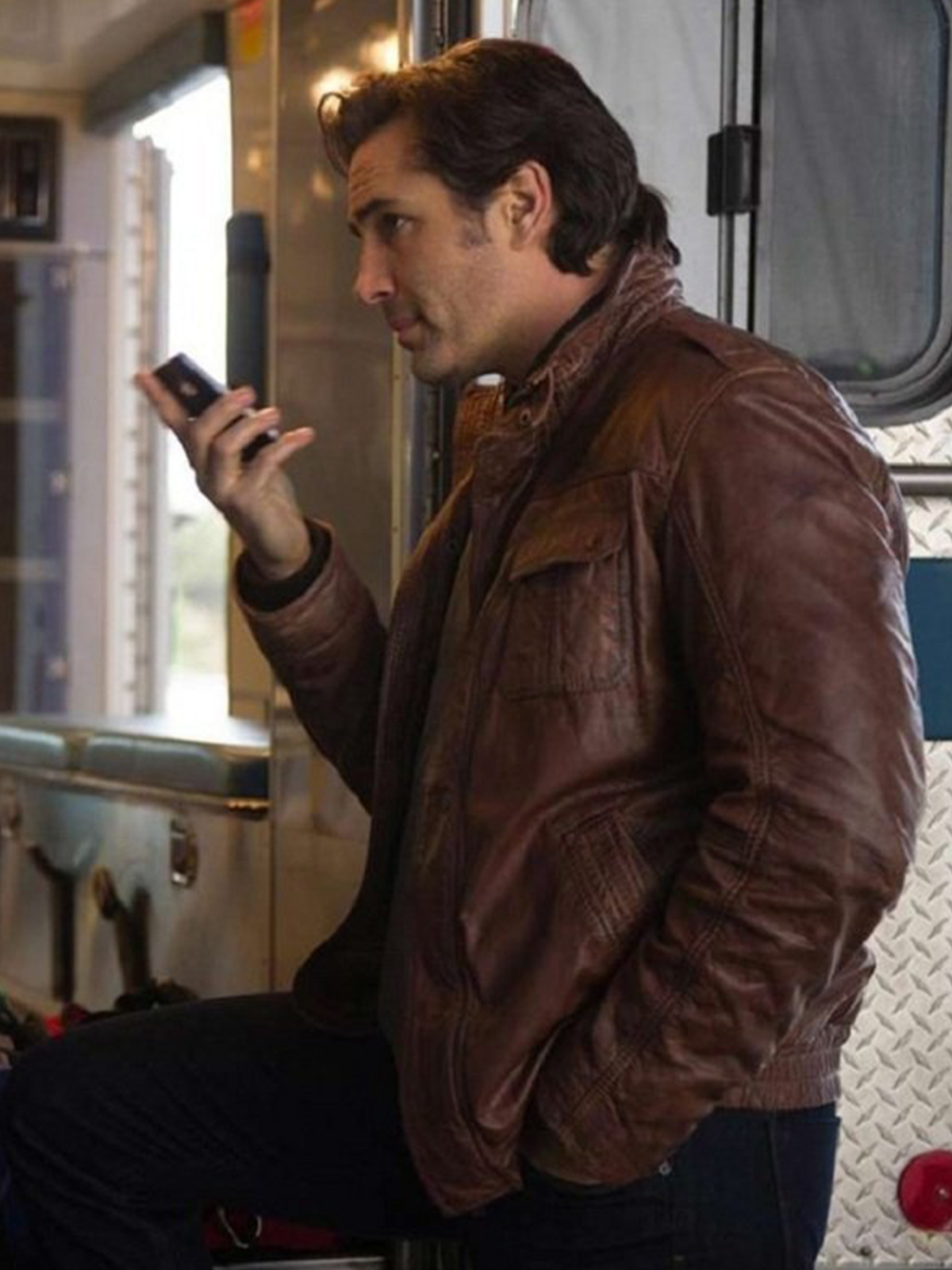 Victor Webster Continuum Leather Jacket