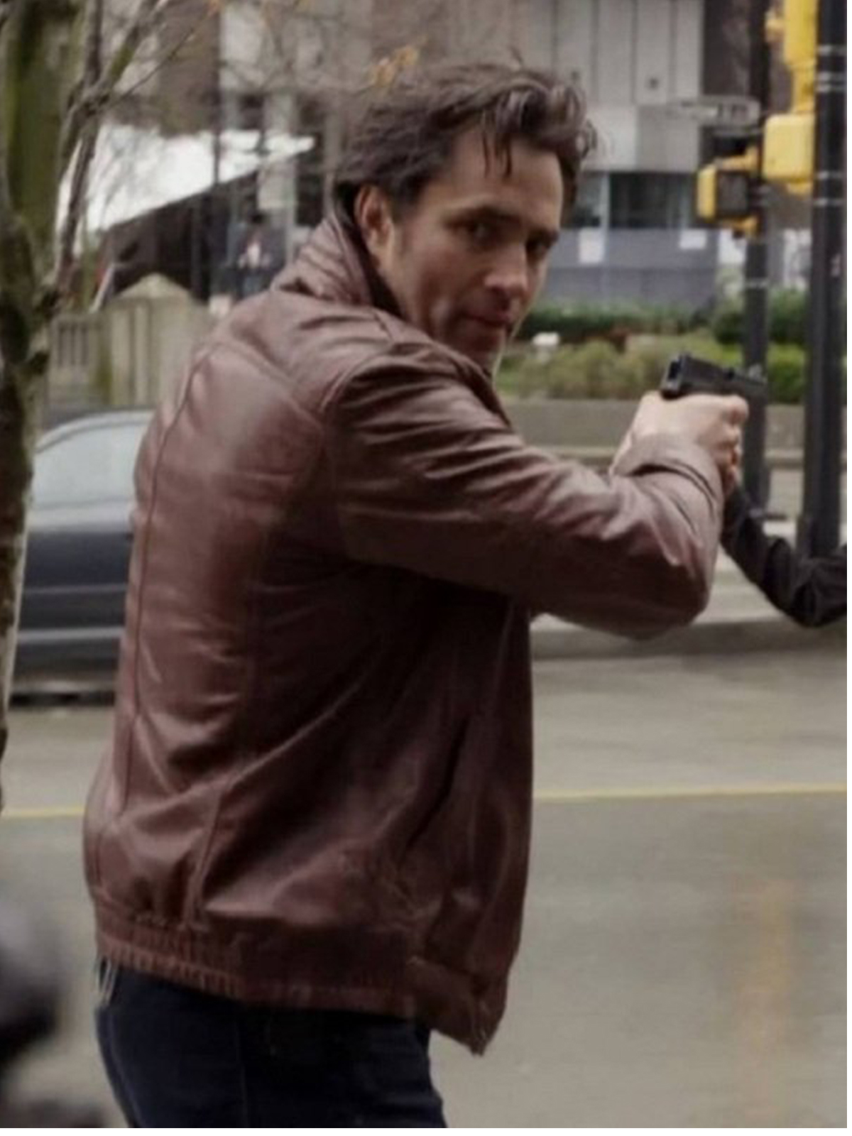 Victor Webster Continuum Leather Jacket
