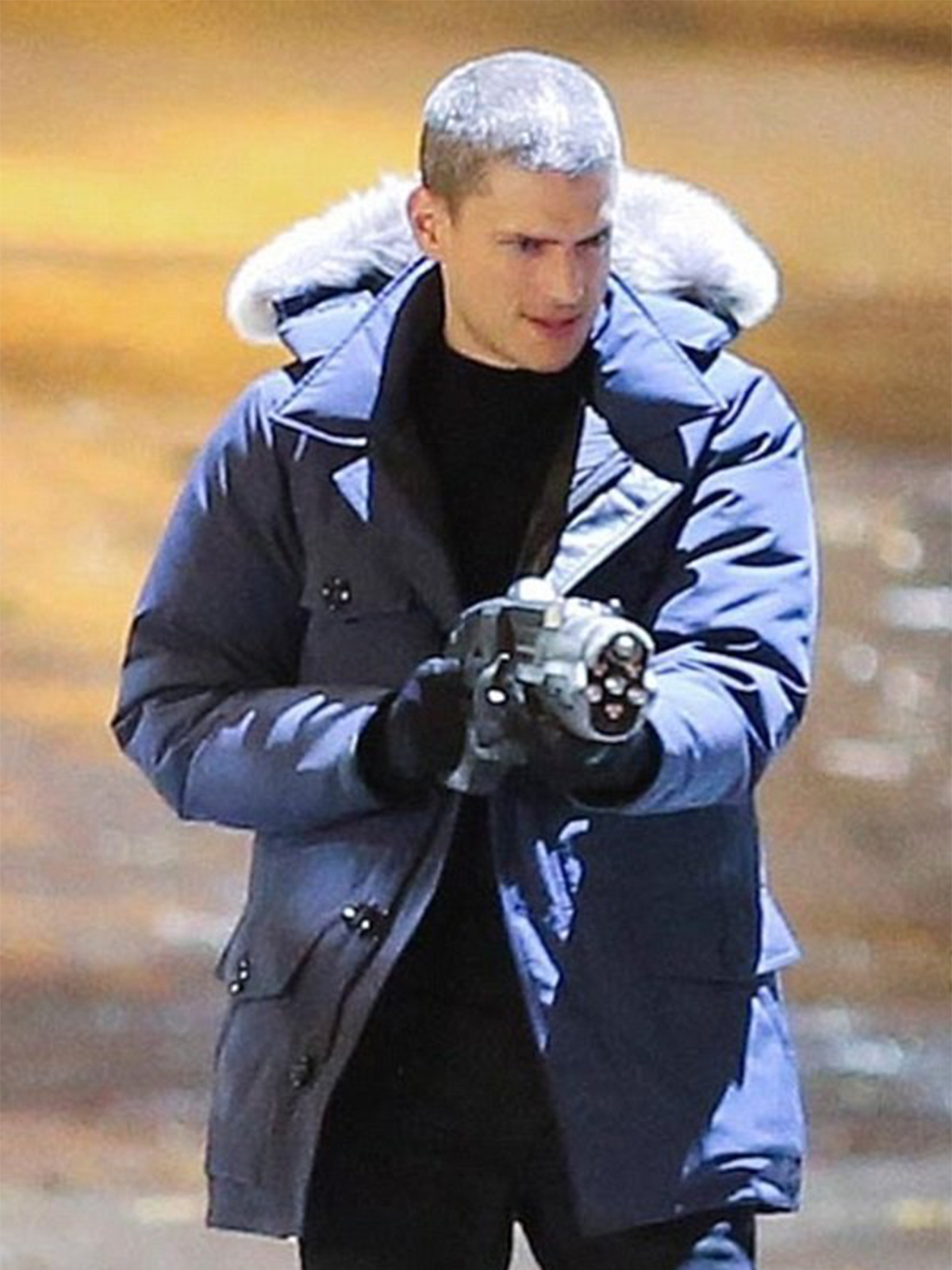 Wentworth Miller The Captain Cold Hoodie Jacket